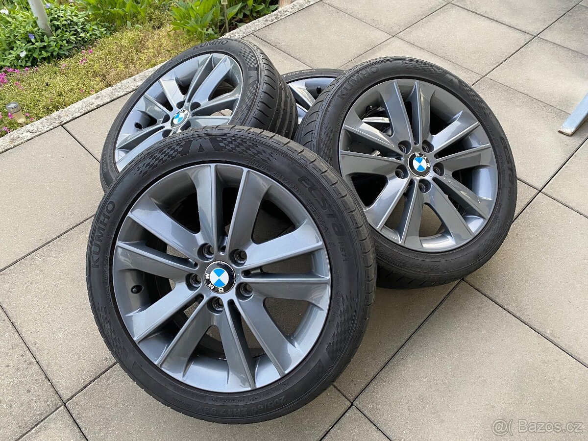 Prodám ALU kola na BMW 17’’ 7Jx17EH2+ i pneu 205/50 ZR17