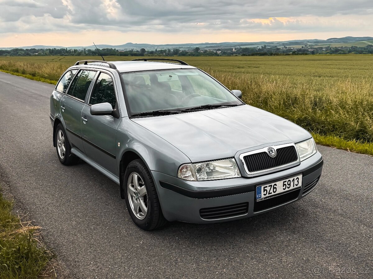 Škoda Octavia 1.6i Nová STK, 2004, Tažné, Elegance