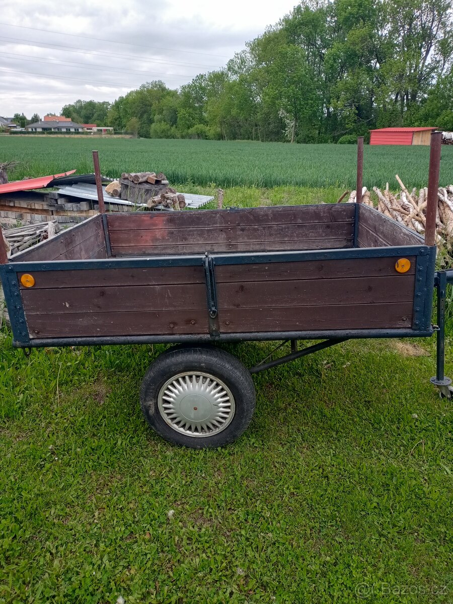 Vozík za malotraktor