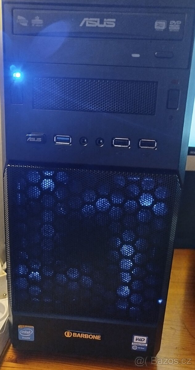 Herní PC i3-3240,8GB RAM,500GB HDD,RX 560
