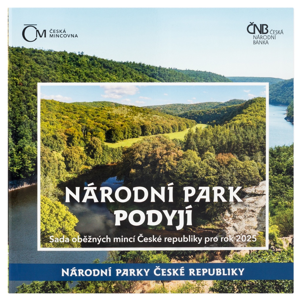 Sada oběžných mincí 2025 Národní parky - Podyjí