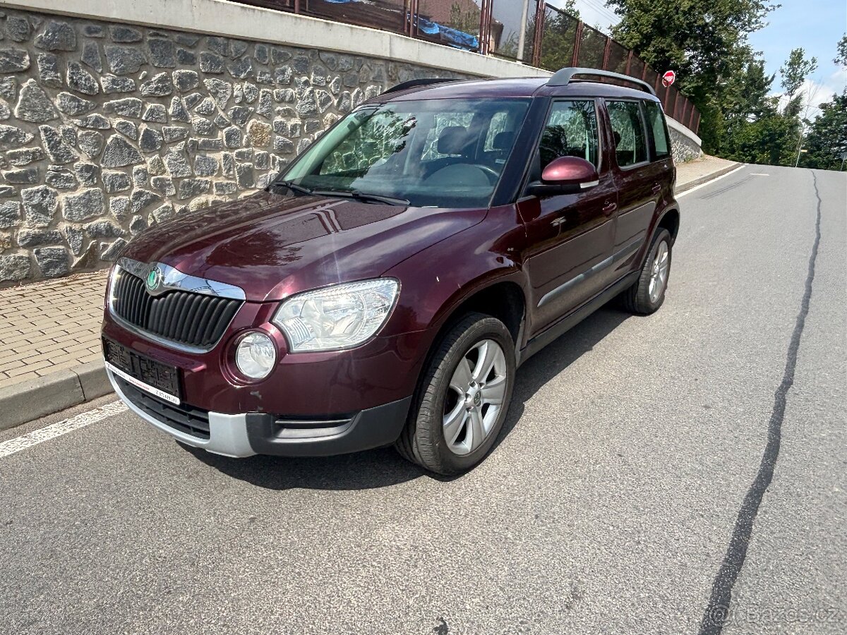 Škoda Yeti 2.0 TDI 4x4 212000 km - Tažné zařízení