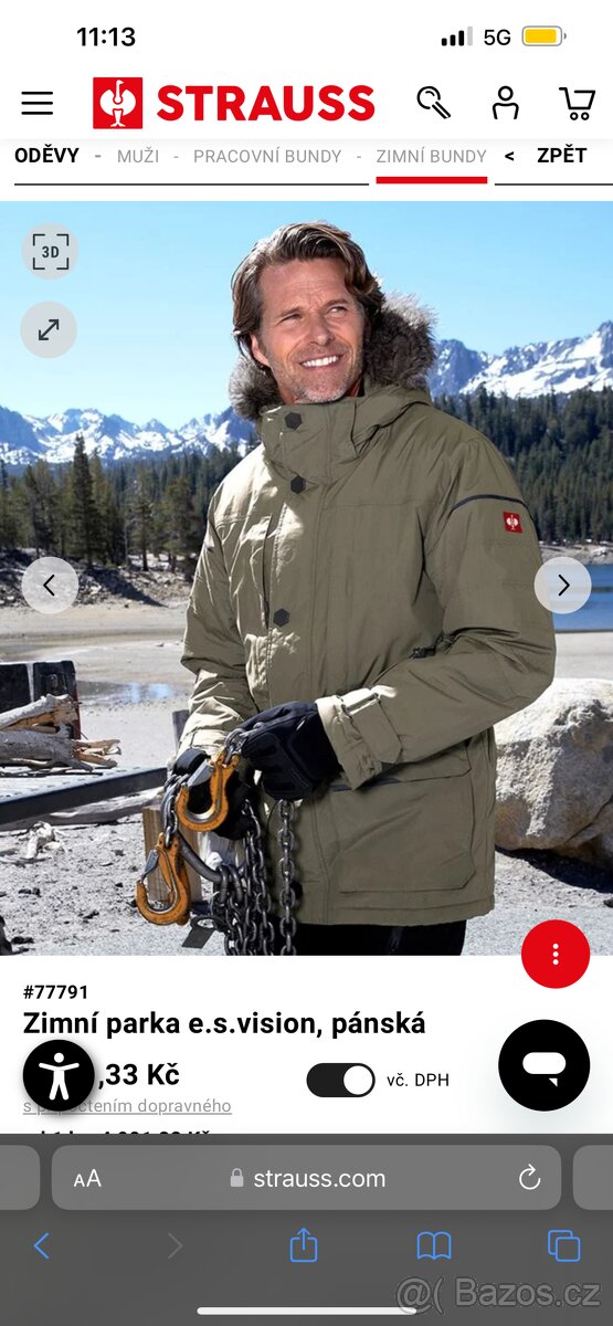 Strauss parka
