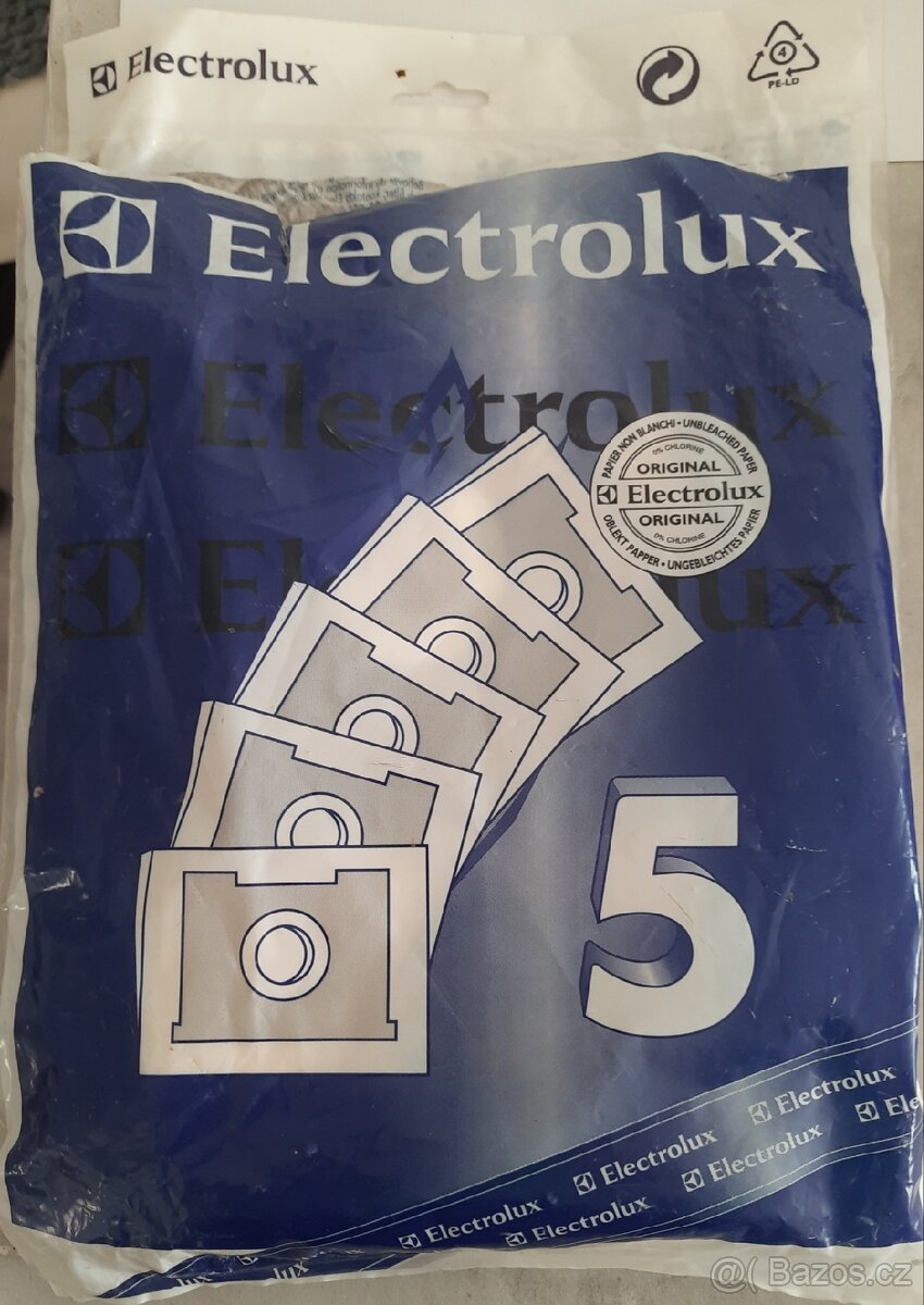 Papírové sáčky do vysavače Electrolux originální 5ks