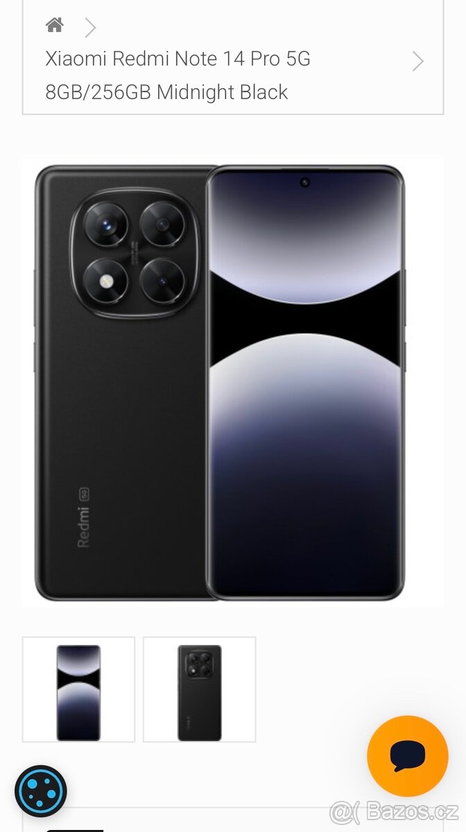 Redmi note 14 Pro 5G 256gb