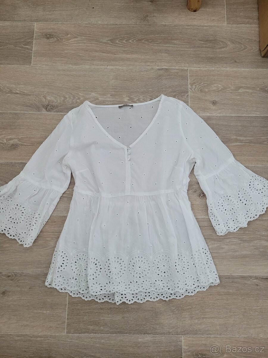 Krásná bílá halenka vel.S/M Zn.Orsay