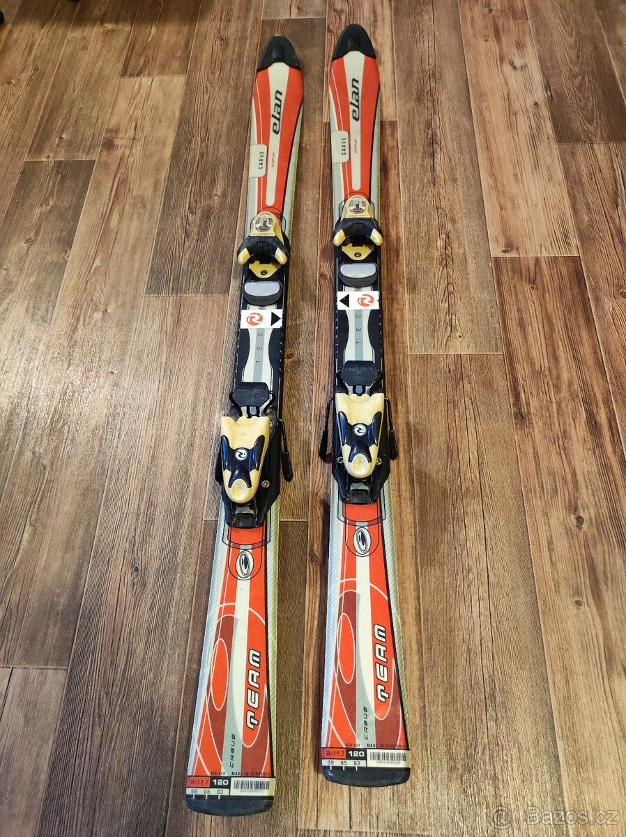 Dětské carvingové lyže