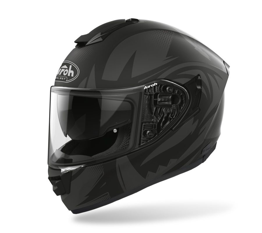 PŘILBA ST 501 SPEKTRO, AIROH  (ČERNÁ/ŠEDÁ-MATNÁ)2022 XXL