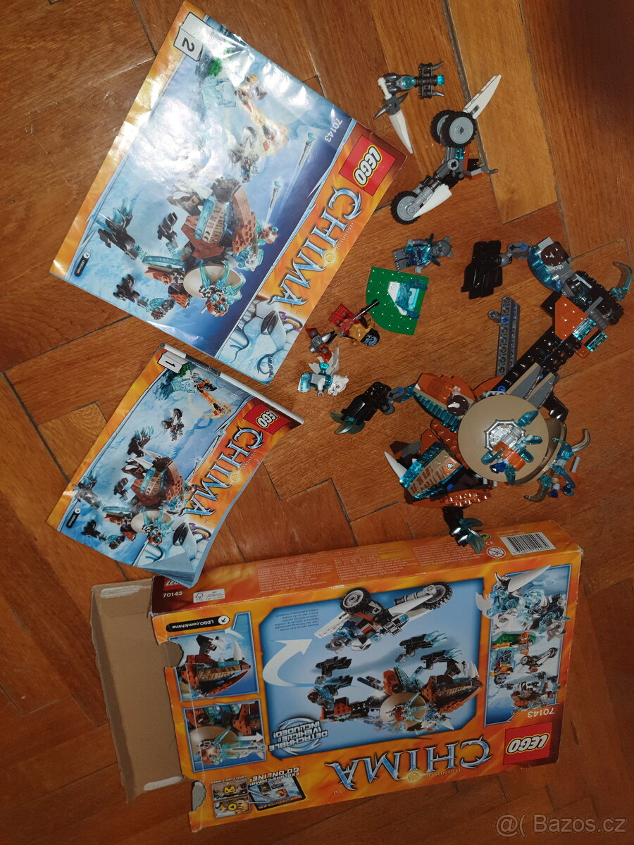 LEGO CHIMA 70143 Šavlozubý robot sira