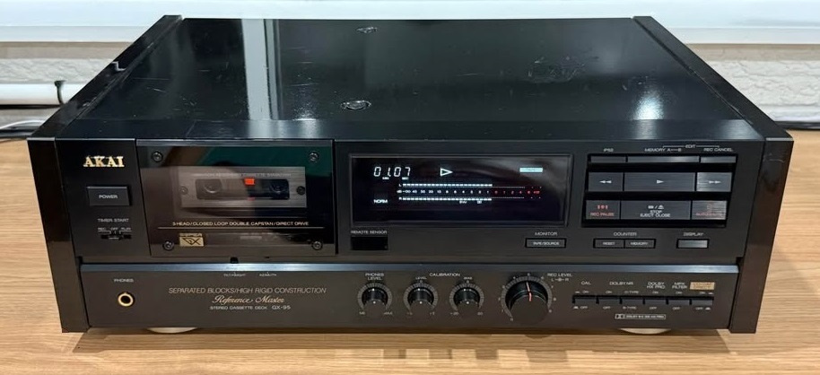 AKAI GX-95, opticky nádherný stav, potřebuje servis