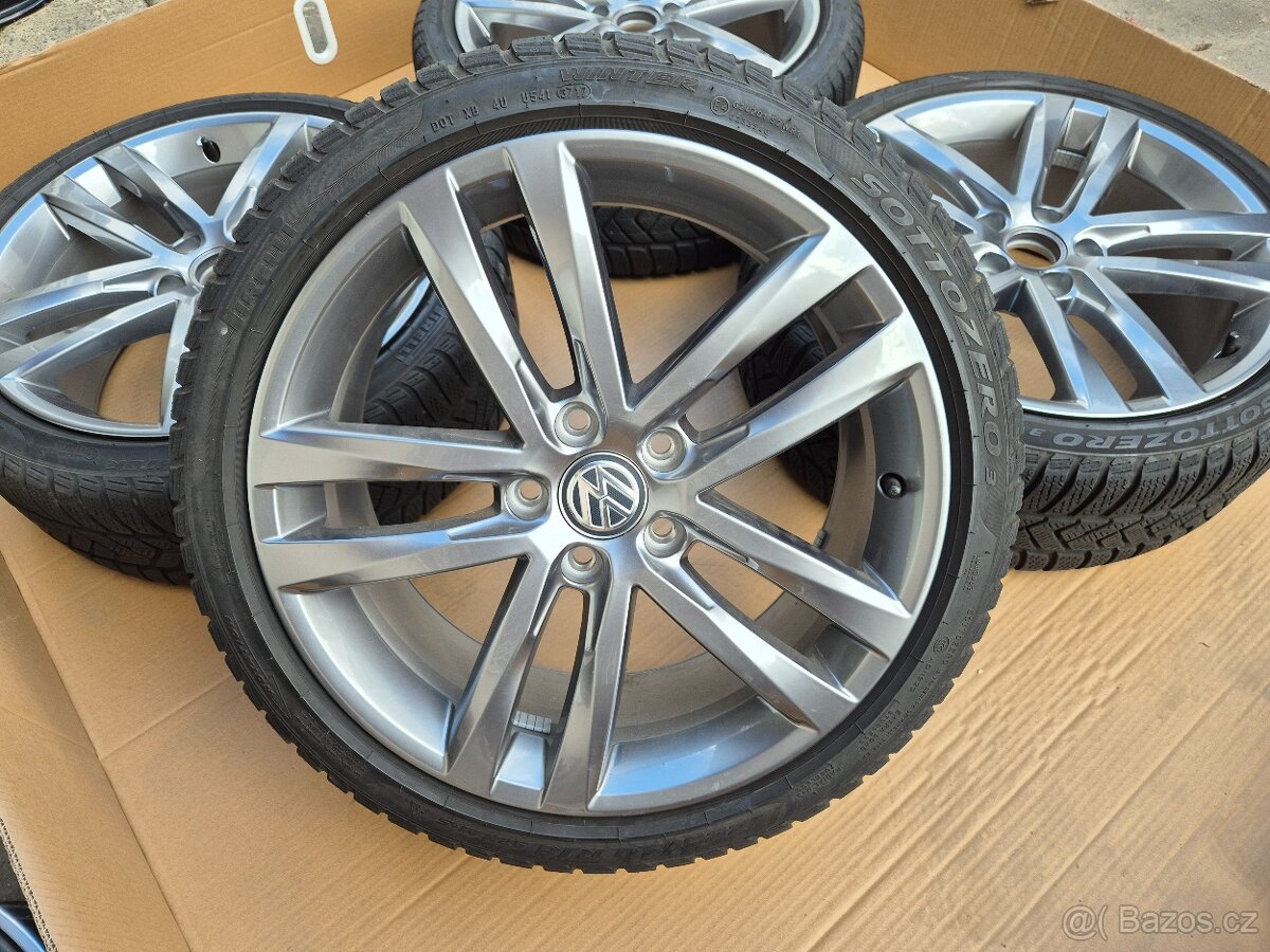 Zimní Alu kola Volkswagen Golf R18 ET51 Salvador