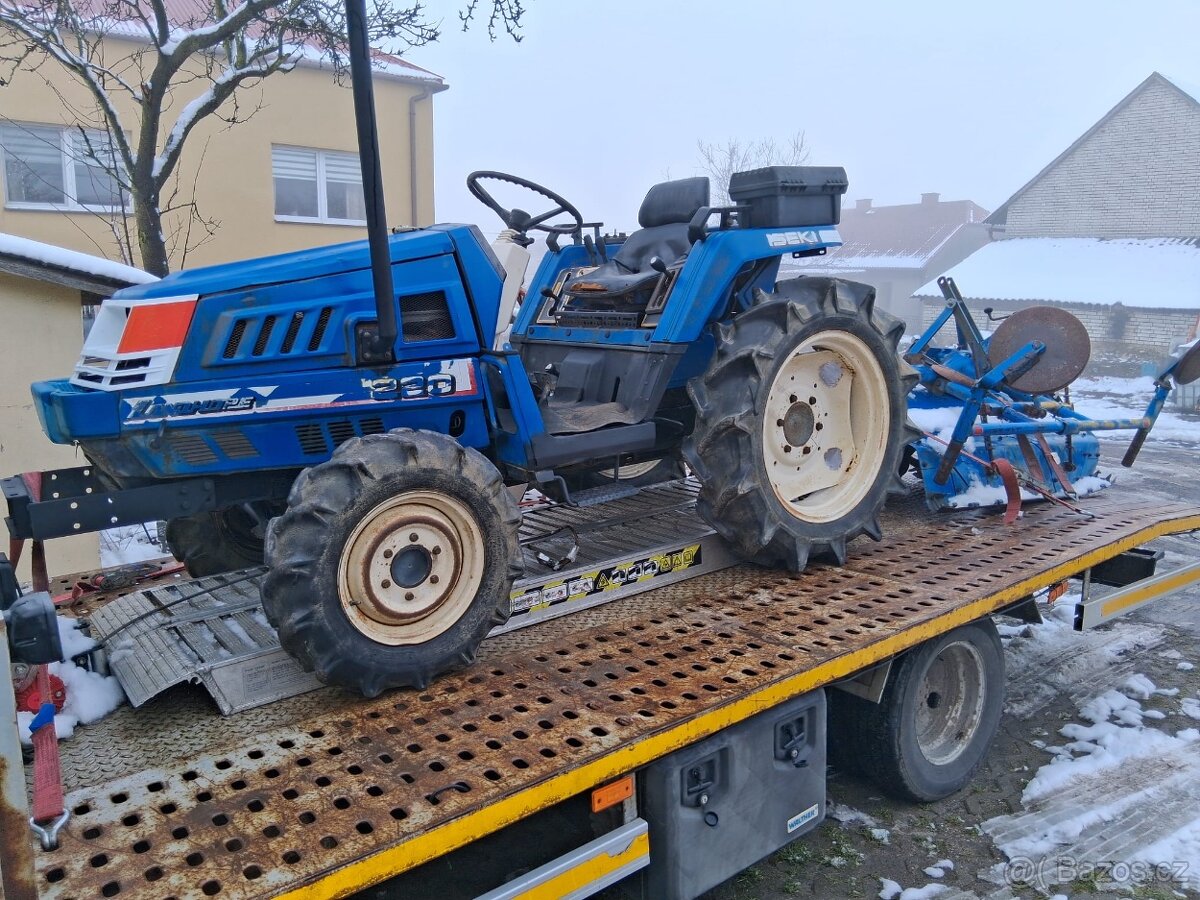 Malotraktor 4+4  iseki Kubota yanmar tk