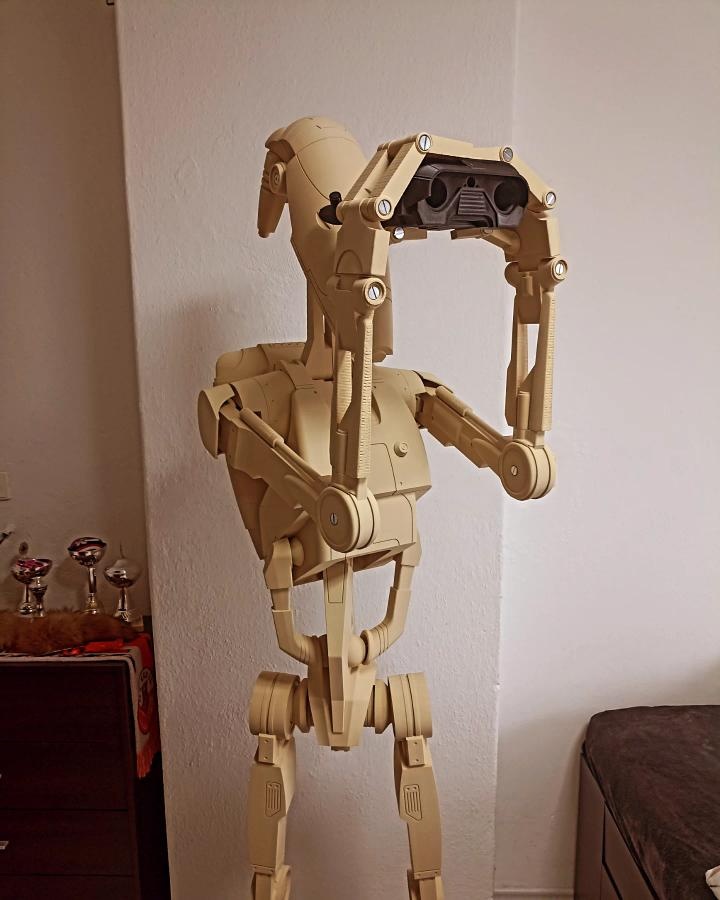 Star Wars battle droid
