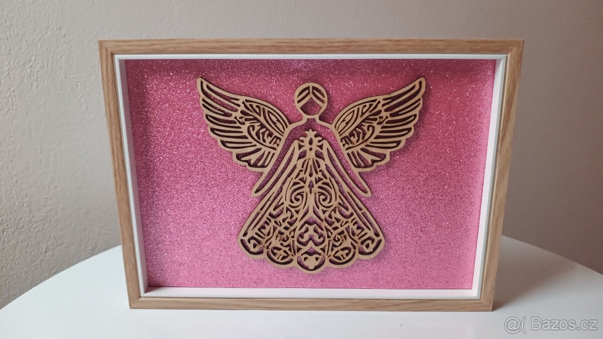 Obraz ANDĚL LÁSKY 32x23 cm