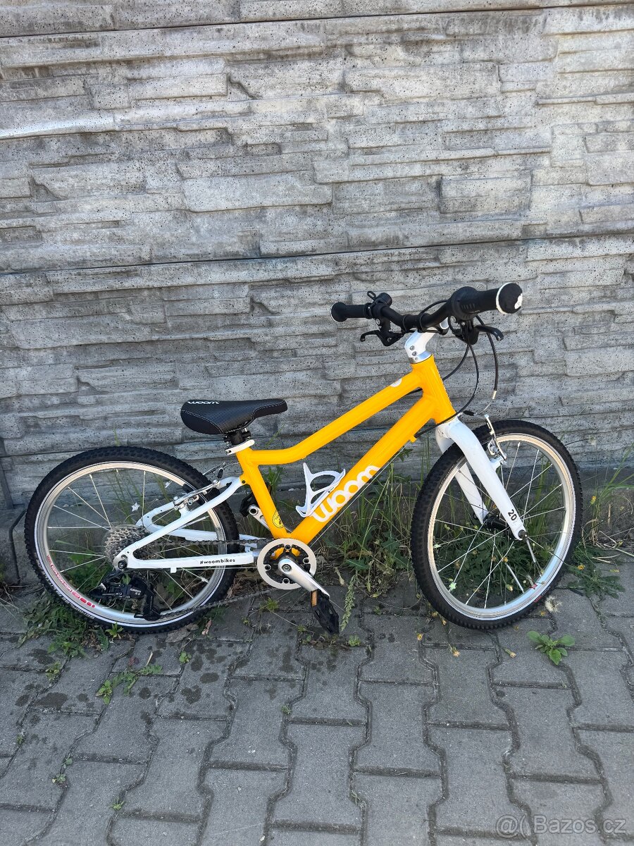 Dětské kolo Woom 4 Žluté