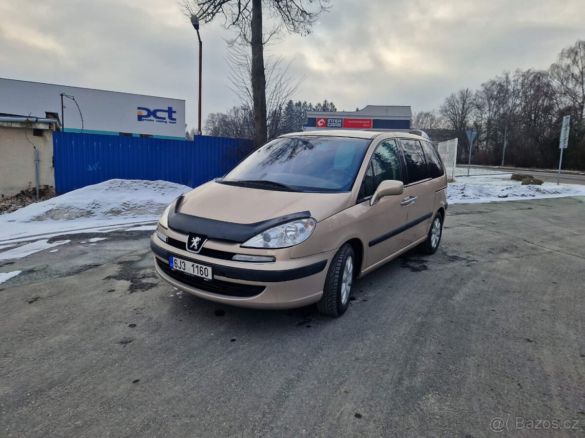 Peugeot 807 - BA+LPG, 8. míst