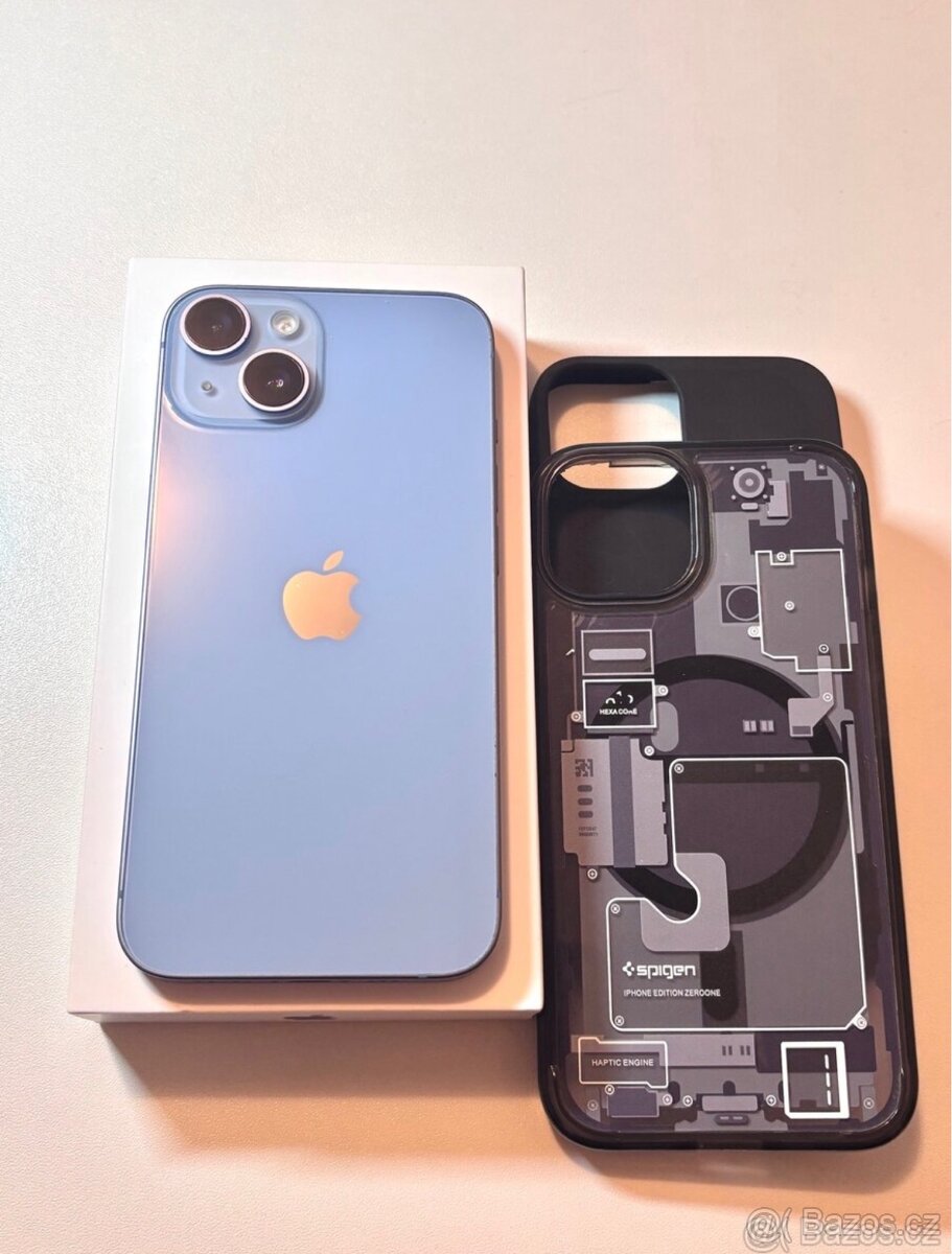 iPhone 14 128gb modrý, hezký stav