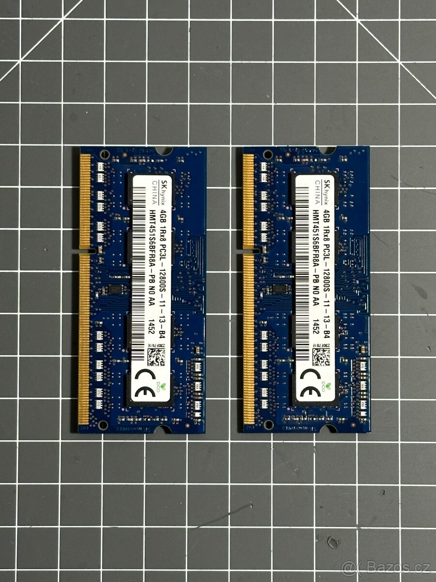 Paměti RAM SK Hynix 2x4GB