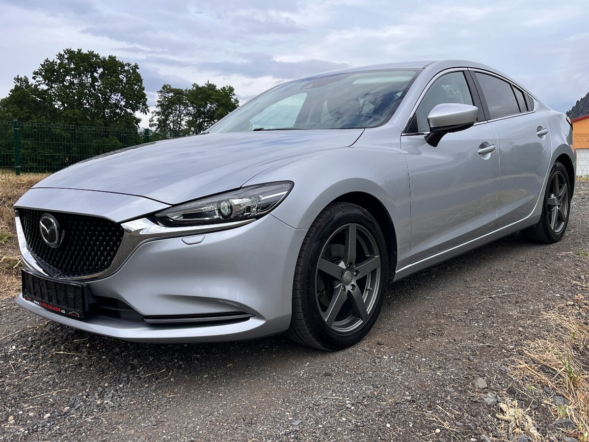 MAZDA 6 2.0i 2019,170TKM,HEAD-UP,FULL LED,KŮŽE,VÝHŘEV,ALU18