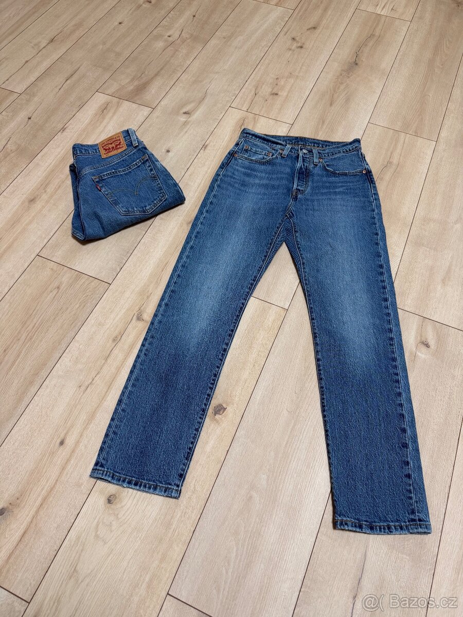 levis dziny 501 ikonicke jeansy