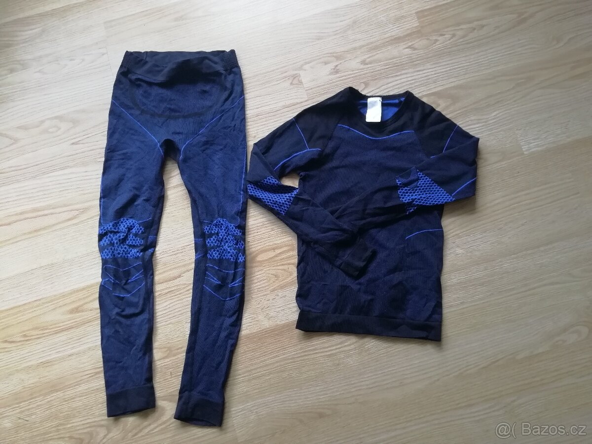 Dětské funkční spodní prádlo (ribana) ve vel. 1 x M a 1 x L