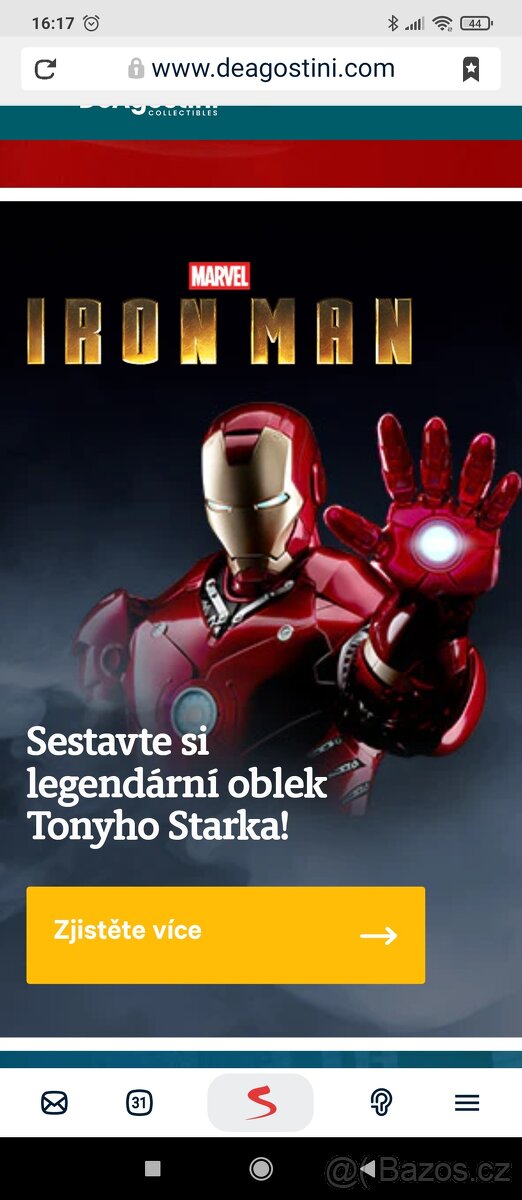Iron man od De Agostini