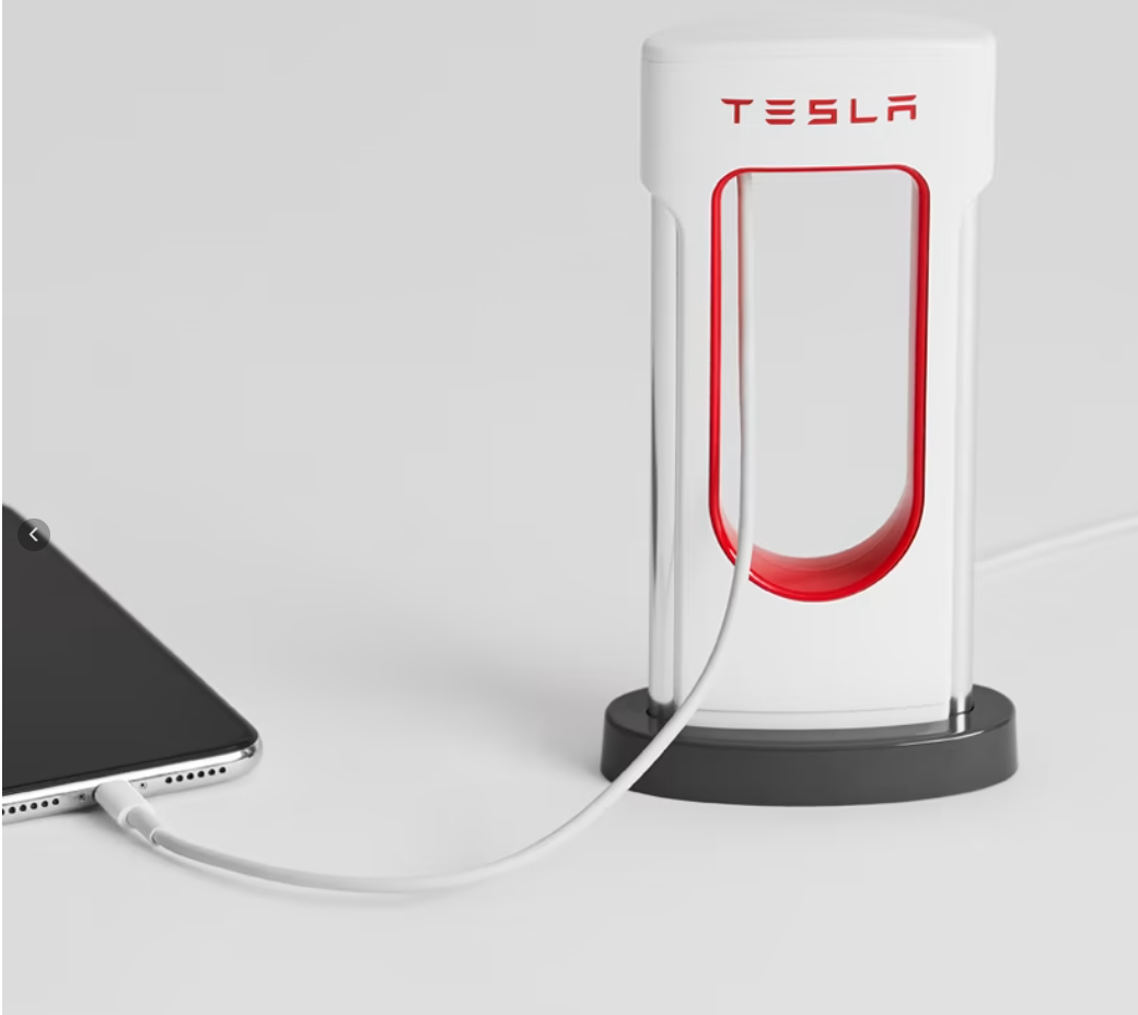 Stolní nabíječka Tesla Supercharger