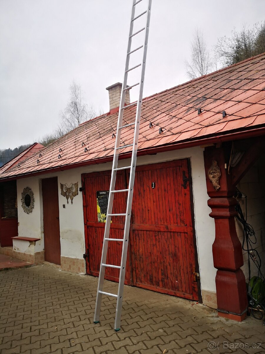 Al hliníkový žebřík 1x6m