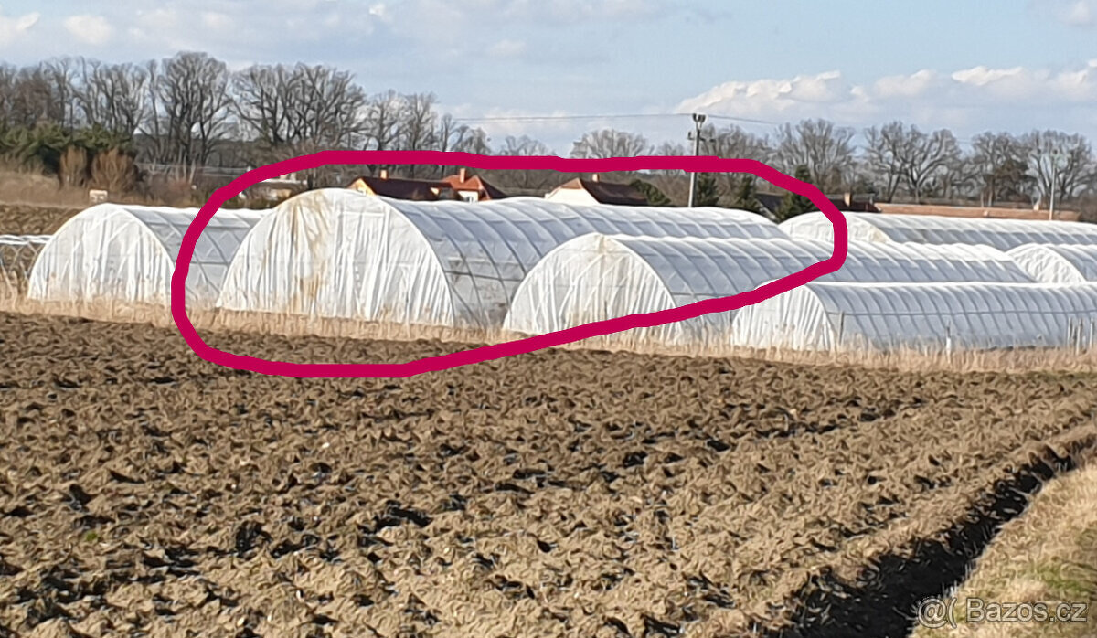 Konstrukce (šířka 9,15m) na foliovnik,plachtovou halu