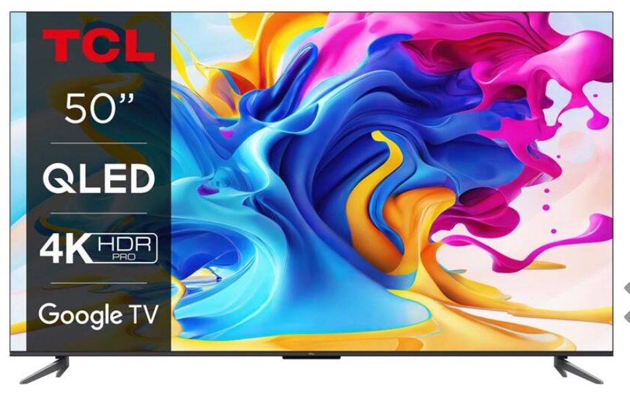 4K Televize TCL 50C645 (50’’) QLED