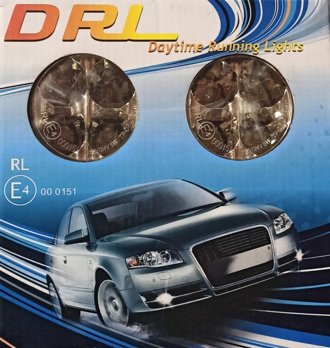 Světla pro denní svícení-HADEX-DRL-2x4-LED.12/24-V.