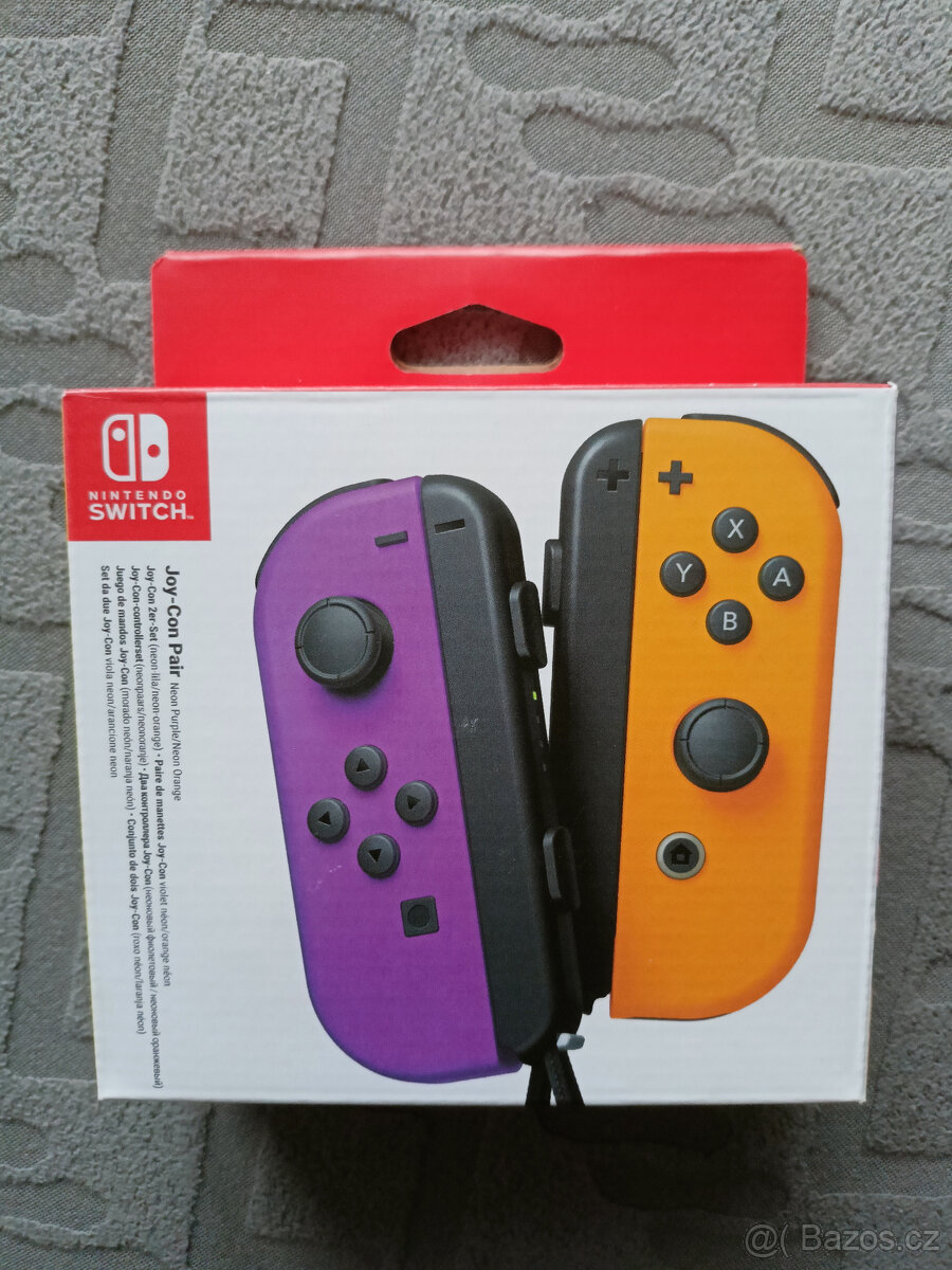 Nové Nintendo Switch JoyCony Pastelových barev.