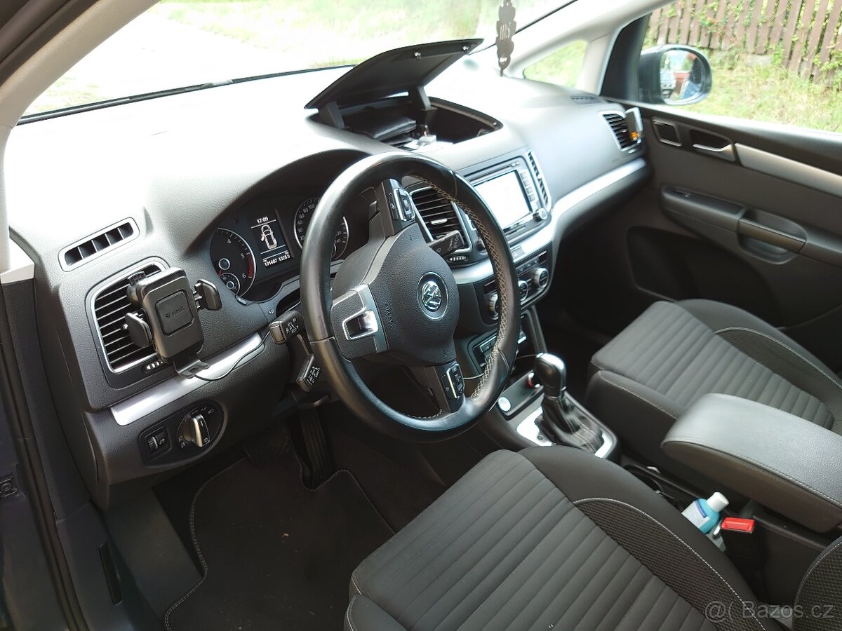 Sharan 2,0TDI , 130kW edice CUP 193 tis km, DSG, PANORAMA