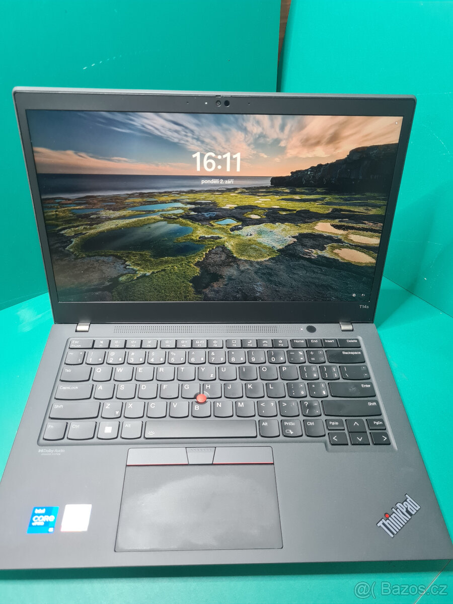 Lenovo Thinkpad t14s g2 i7-1145g7 16/512G√FHD√1r.zár.√DPH