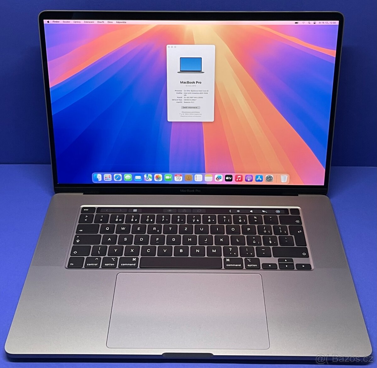 MacBook Pro 16” 2019 CTO/32GB RAM/i9/2TB SSD/ Záruka