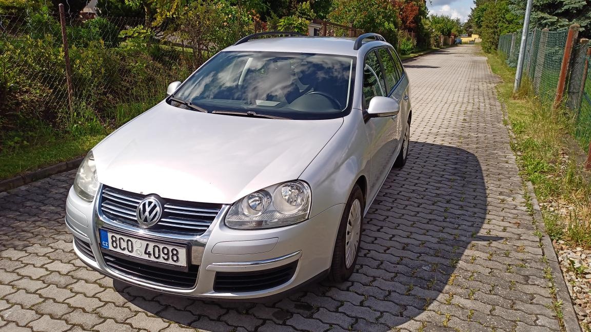 VW Golf 5 Variant 1.9 TDI 101 kW,r.v.2008, servisovaný