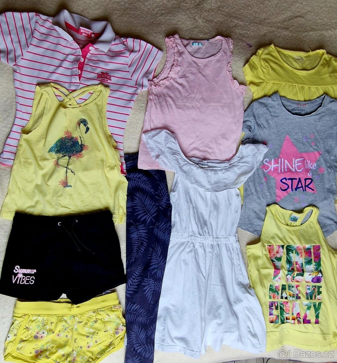 NÁDHERNÝ LETNÍ SET,PO JEDNOM DÍTĚTI, PŘEVÁŽNÉ NOVÉ, KVALITNÍ