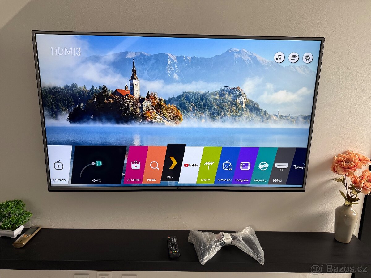 LG 55UH605V 55″ 4K SMART LED TV – dobrý stav
