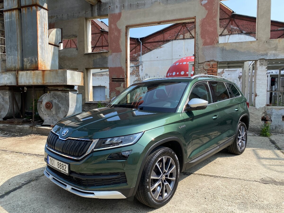 Škoda Kodiaq Scout 2.0TDi 147kW DSG 4x4,2021,94tkm,1maj,ČR