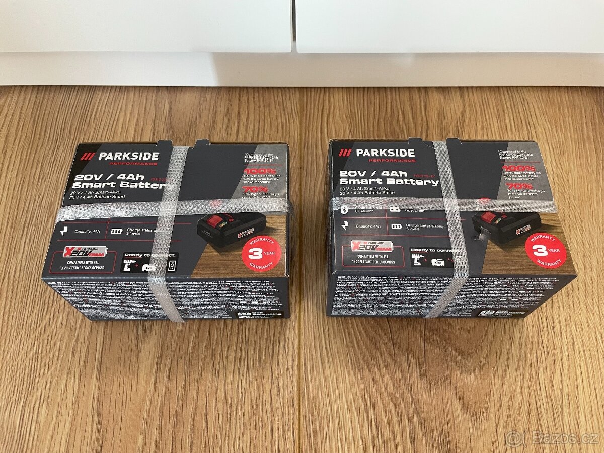 Lidl Parkside Smart akumulátor 4 Ah PAPS 204 B1 - Novy