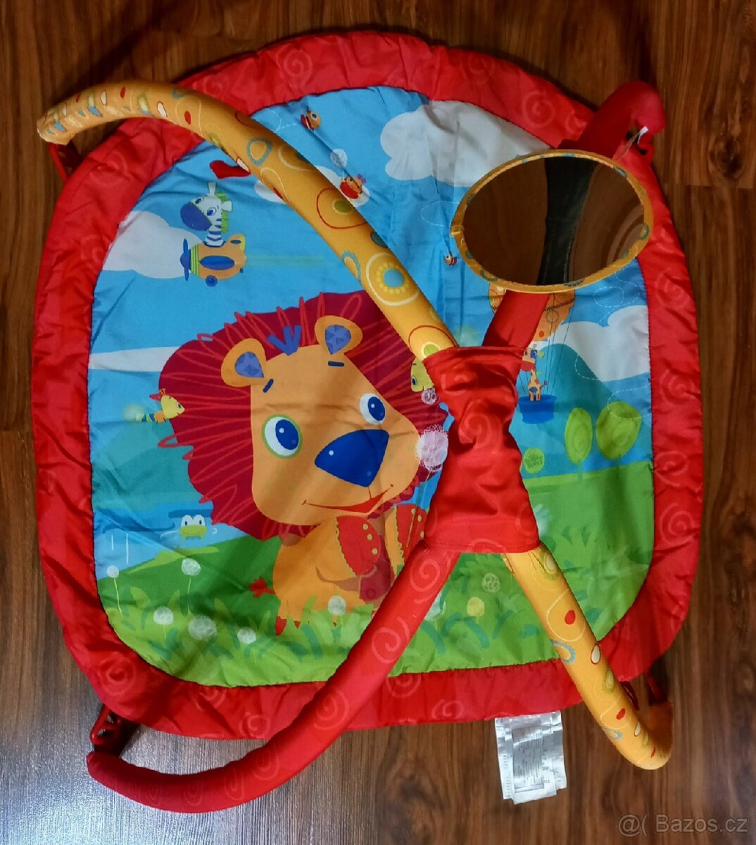 Chrácí podložka s hrazdou a zrcátkem