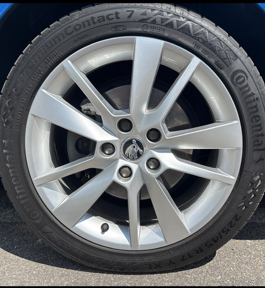 Alu kola orig. Škoda Octavia 3