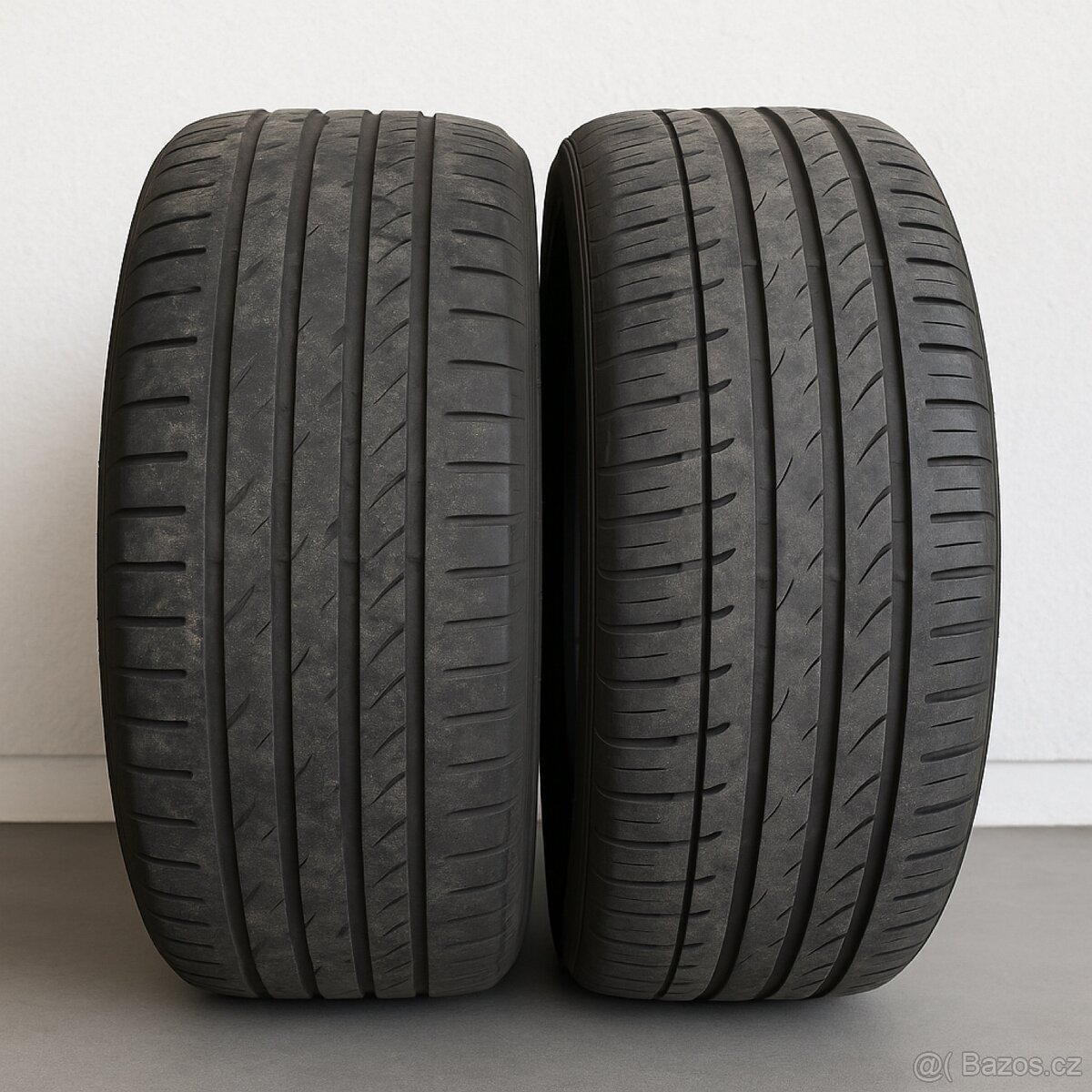 Prodám 4 pneumatiky 205/55 R16(2 letní a 2 zimní)