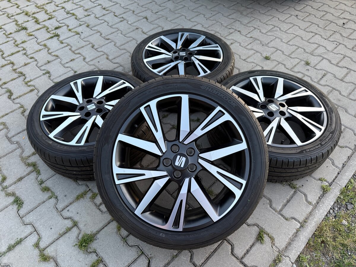 4x al kola 5x100 18 + pneu letní 215/45 R18