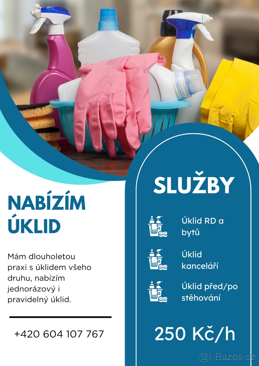 Nabízím úklid
