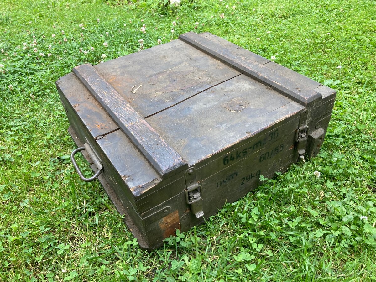 Vojenská bedna na munici