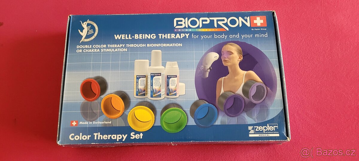 Prodám Biolampu Bioptron Compact+Set 7 barevných filtrů