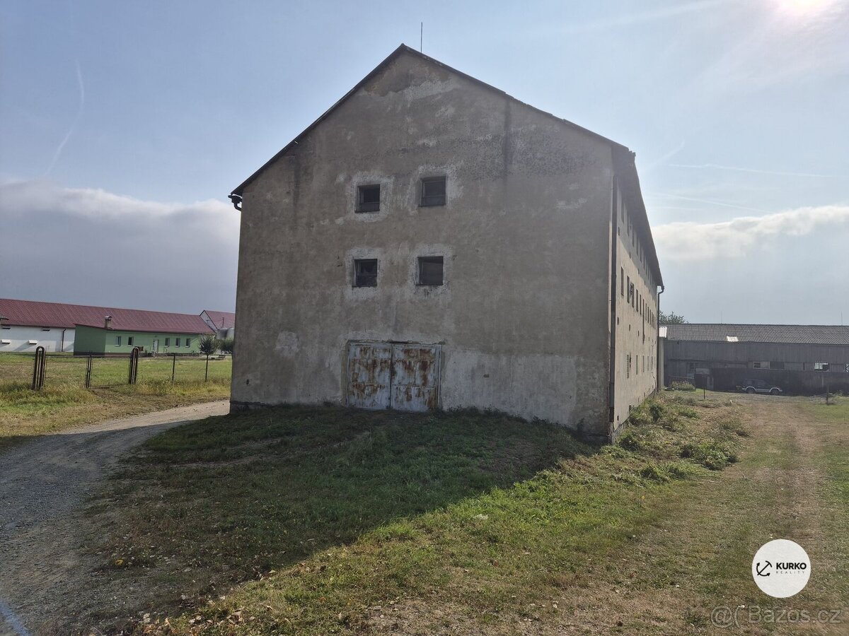 Pronájem zemědělského objektu 752 m² v obci Melč okres Opava