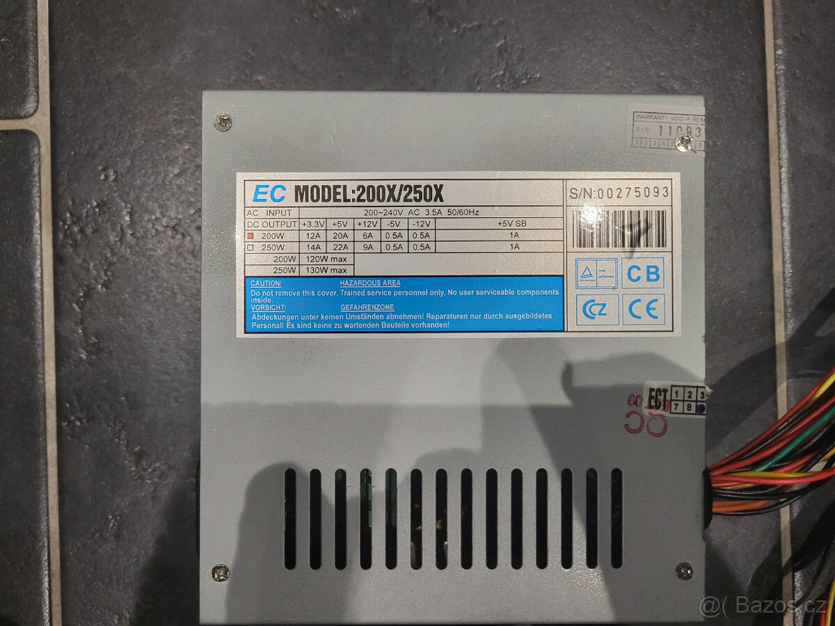 Zdroj ATX 200W