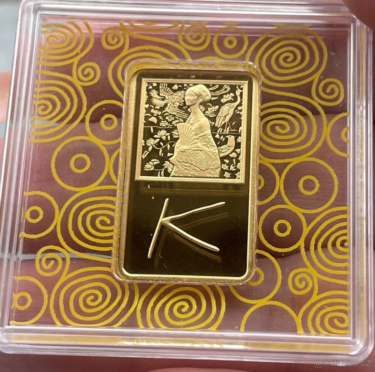 Zlatá mince Gustav Klimt